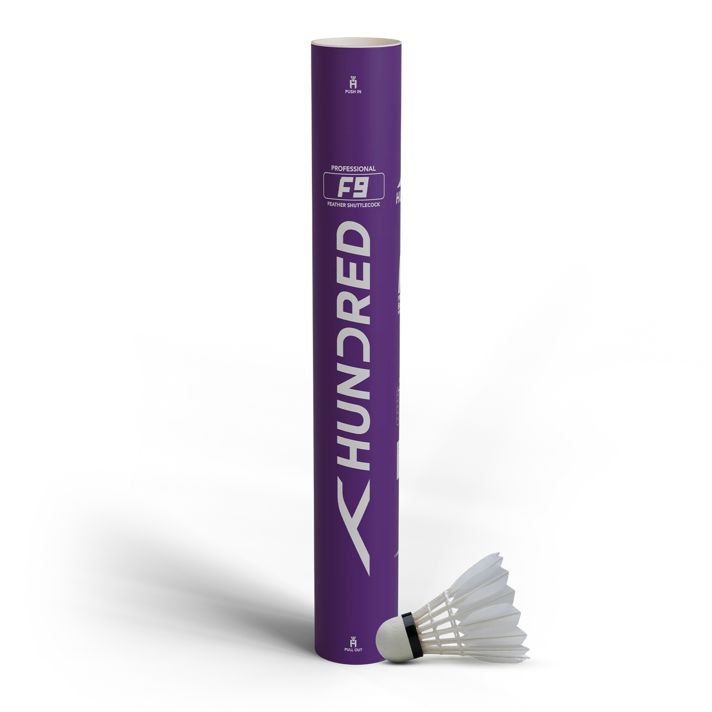 HUNDRED F9 FEATHER SHUTTLECOCKS (15Pcs)