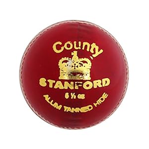 SF COUNTY RED LEATHER BALL (PACK OF 3)