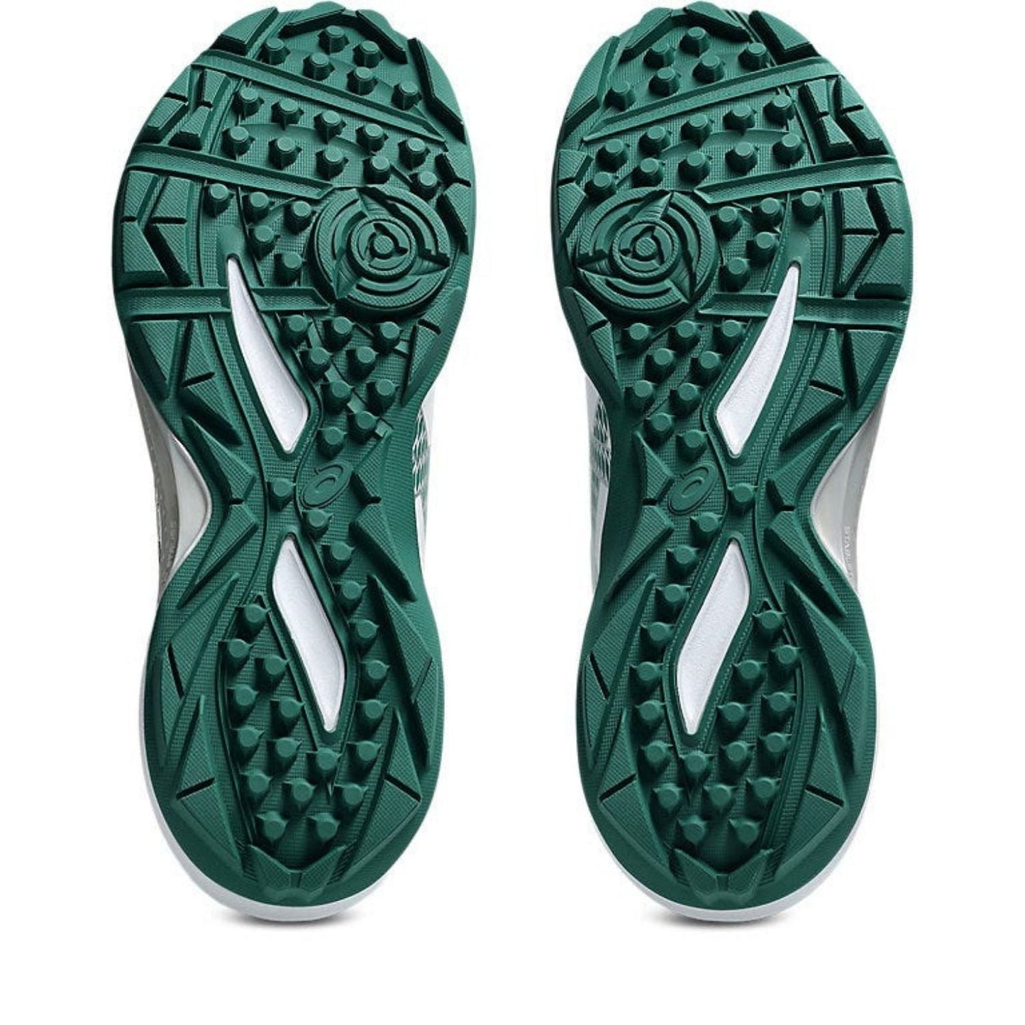 Asics GEL Peake 3 Green Turf Cricket Shoes