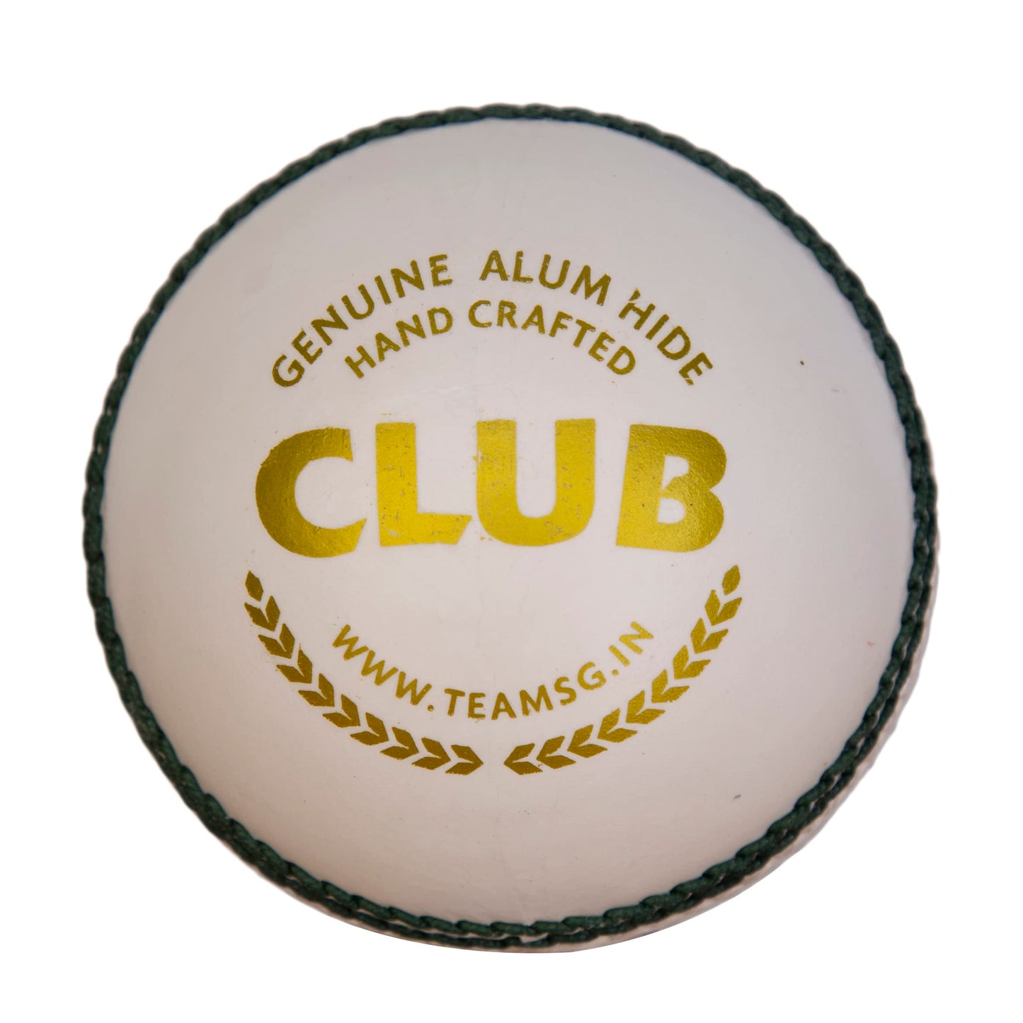SG CLUB WHITE CRICKET LEATHER BALL (PACK OF 3)