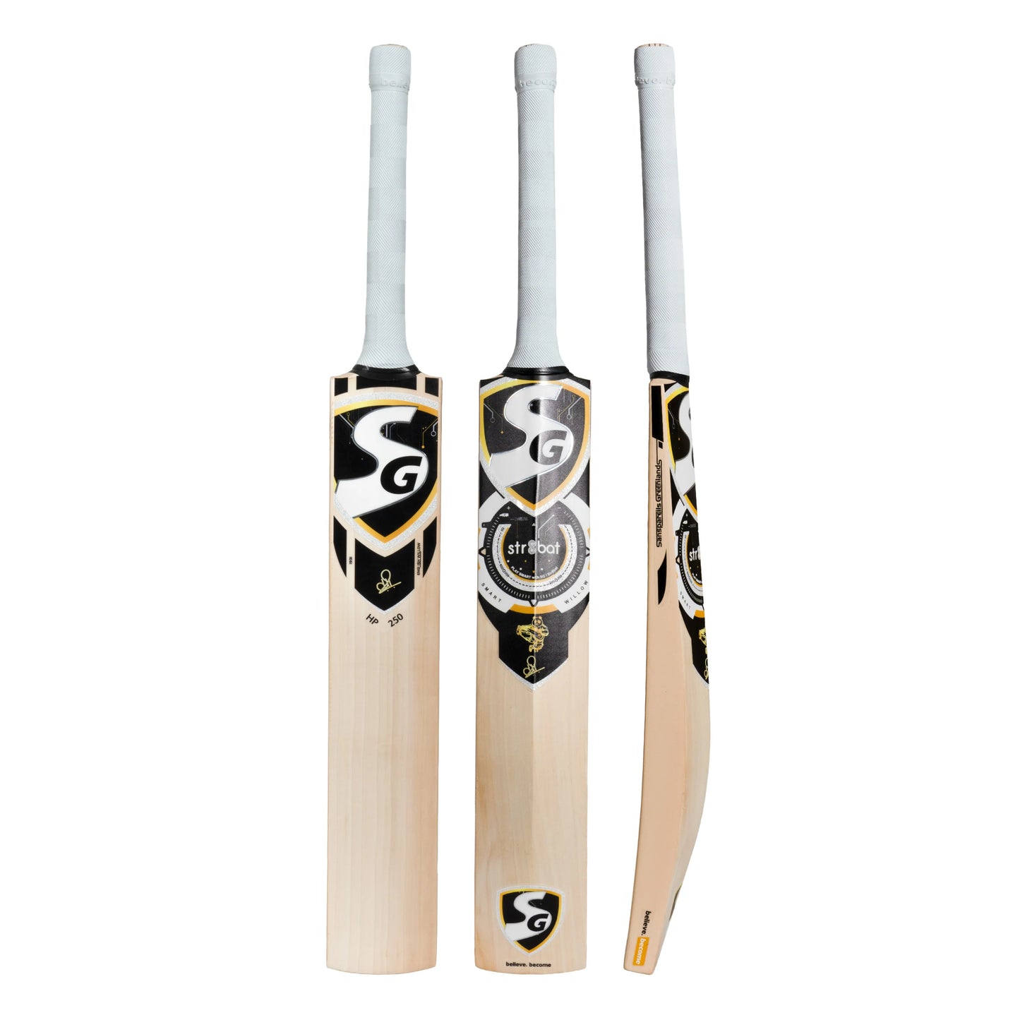 SG HP 250 English Willow Str8bat Sensor Cricket Bat