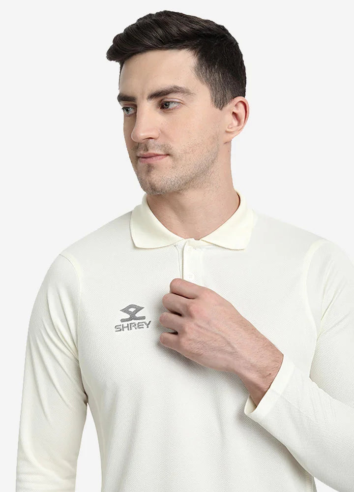 SHREY CRICKET MATCH SHIRT L/S
