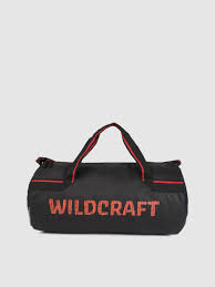 WILDCRAFT BLACK UNISEX GYM BAG