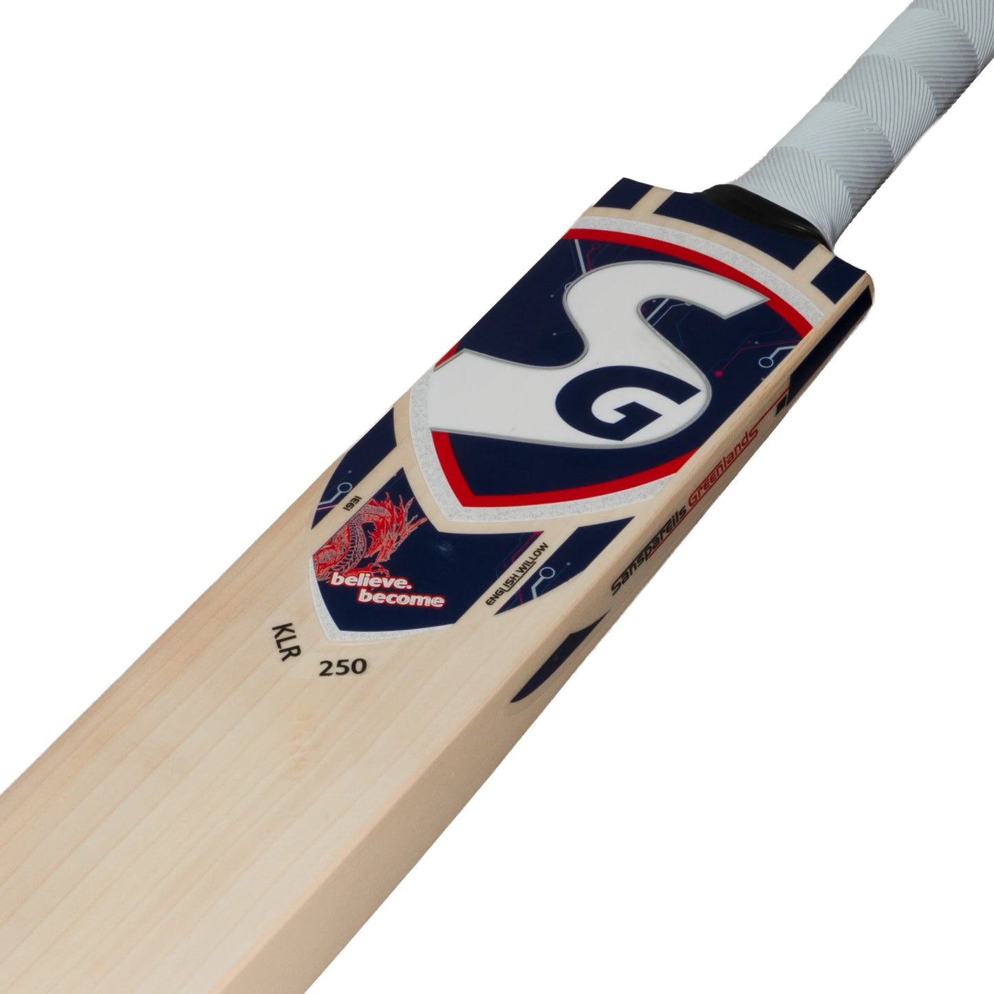 SG KLR 250 English Willow Cricket Bat – Durable Power Bat