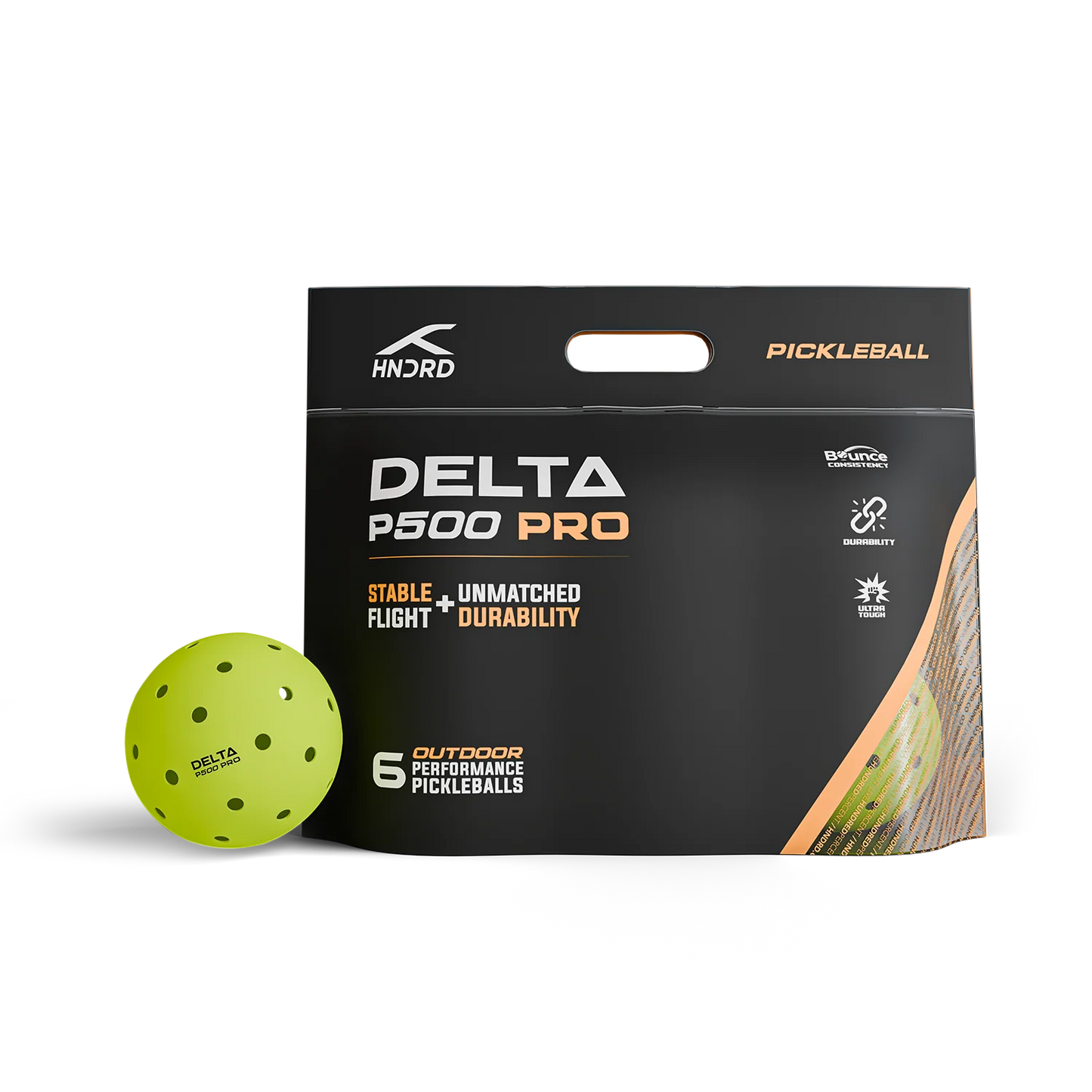 HUNDRED DELTA P500 PRO PICKLEBALL (SET OF 6)