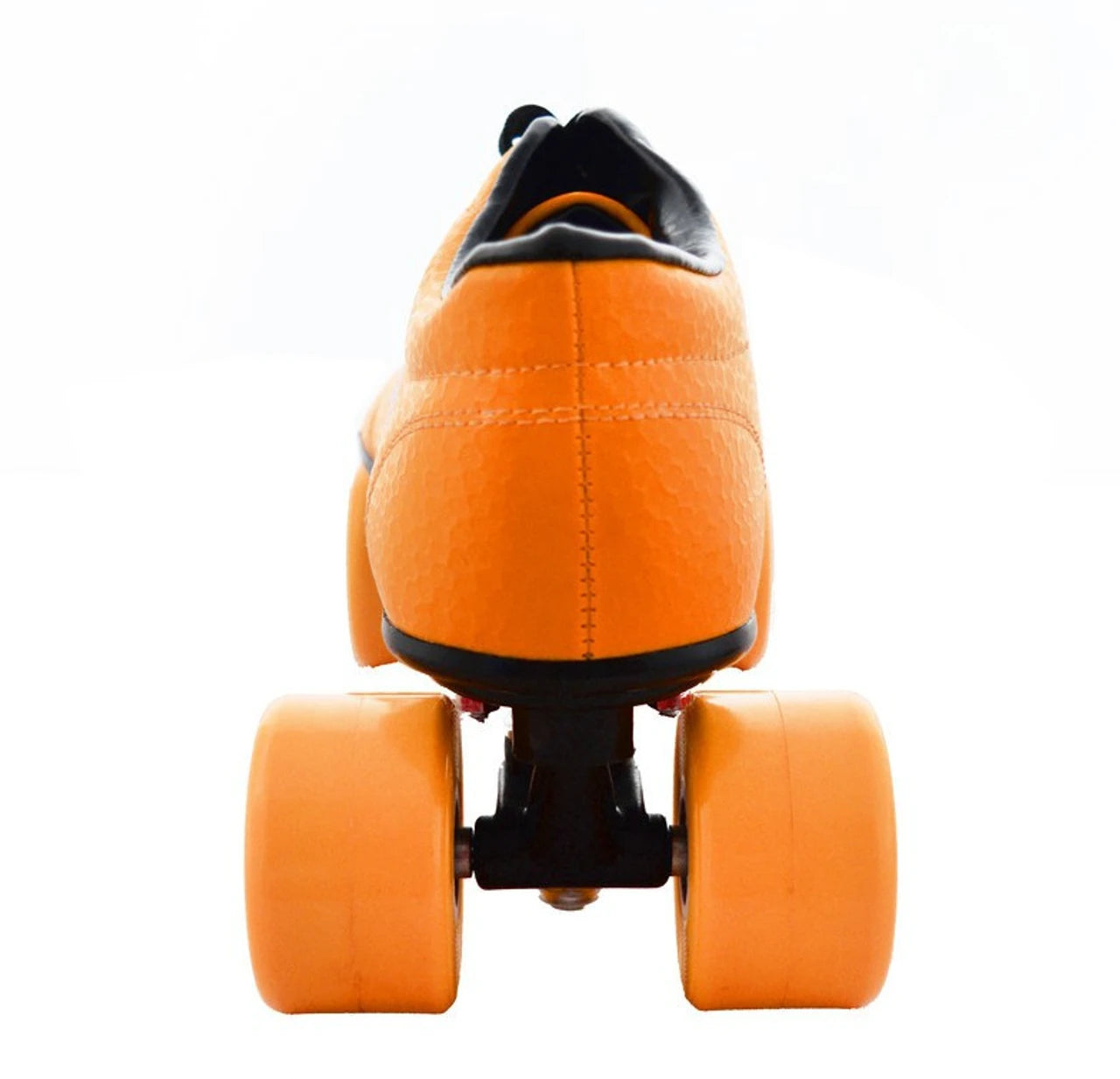 VICKY Champ Orange Shoe Skates, Quad Roller Kids (Adjustable, Intermediate, Orange)