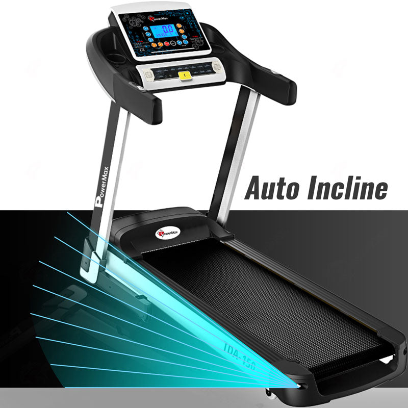 TDA-150® Auto Lubricating Treadmill with Auto Incline & Smart Run Function