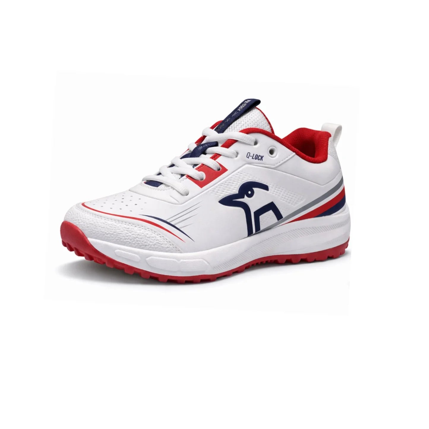 Kookaburra Pro 2.0 Rubber Cricket Shoe – Red/White