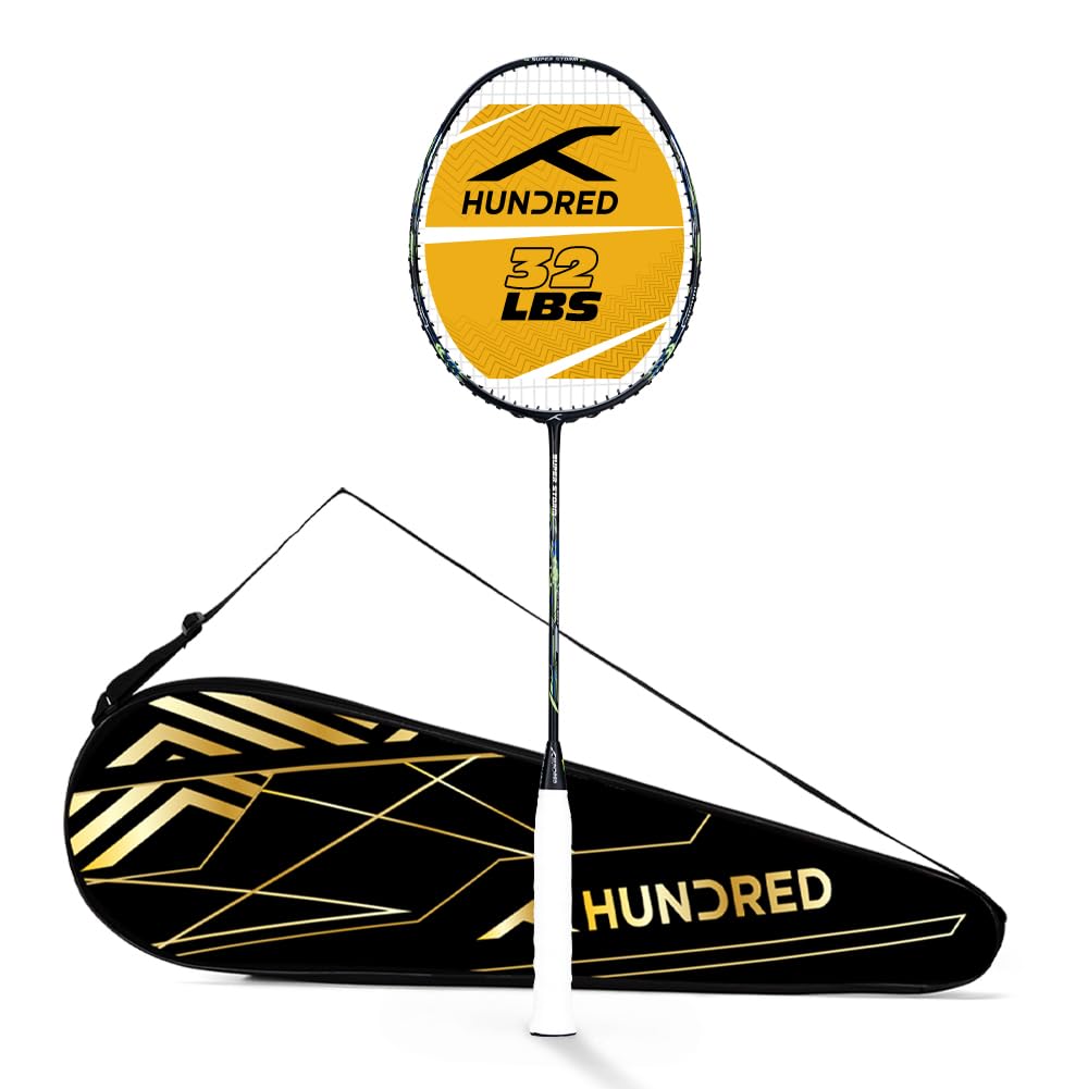 HUNDRED Super Storm Badminton Racquet