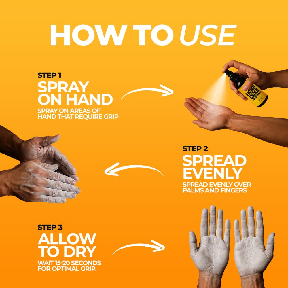 Elemnt Liquid Chalk for Racket Sports | Badminton, Lawn Tennis, Paddle Ball| Ideal for Racket Sports, Tennis Racket Grip, Squash | Quick Dry Formula for Sweat Free Hands | 100 ML