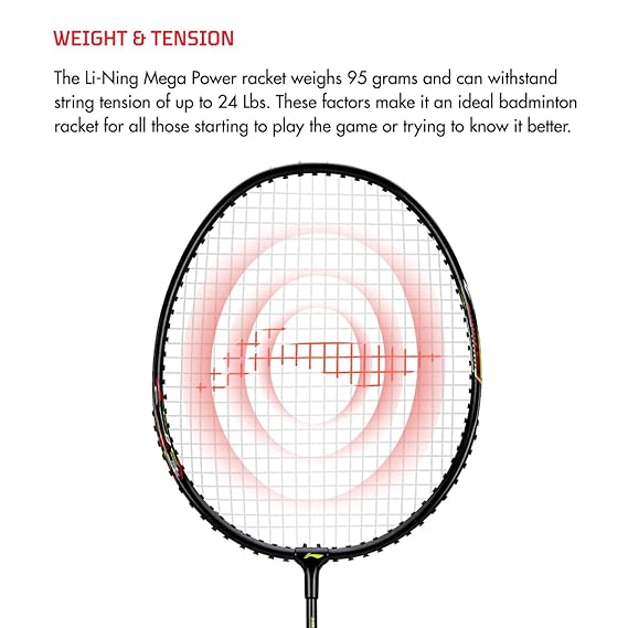 Li-Ning Mega Power 5 BADMINTON RACQUET