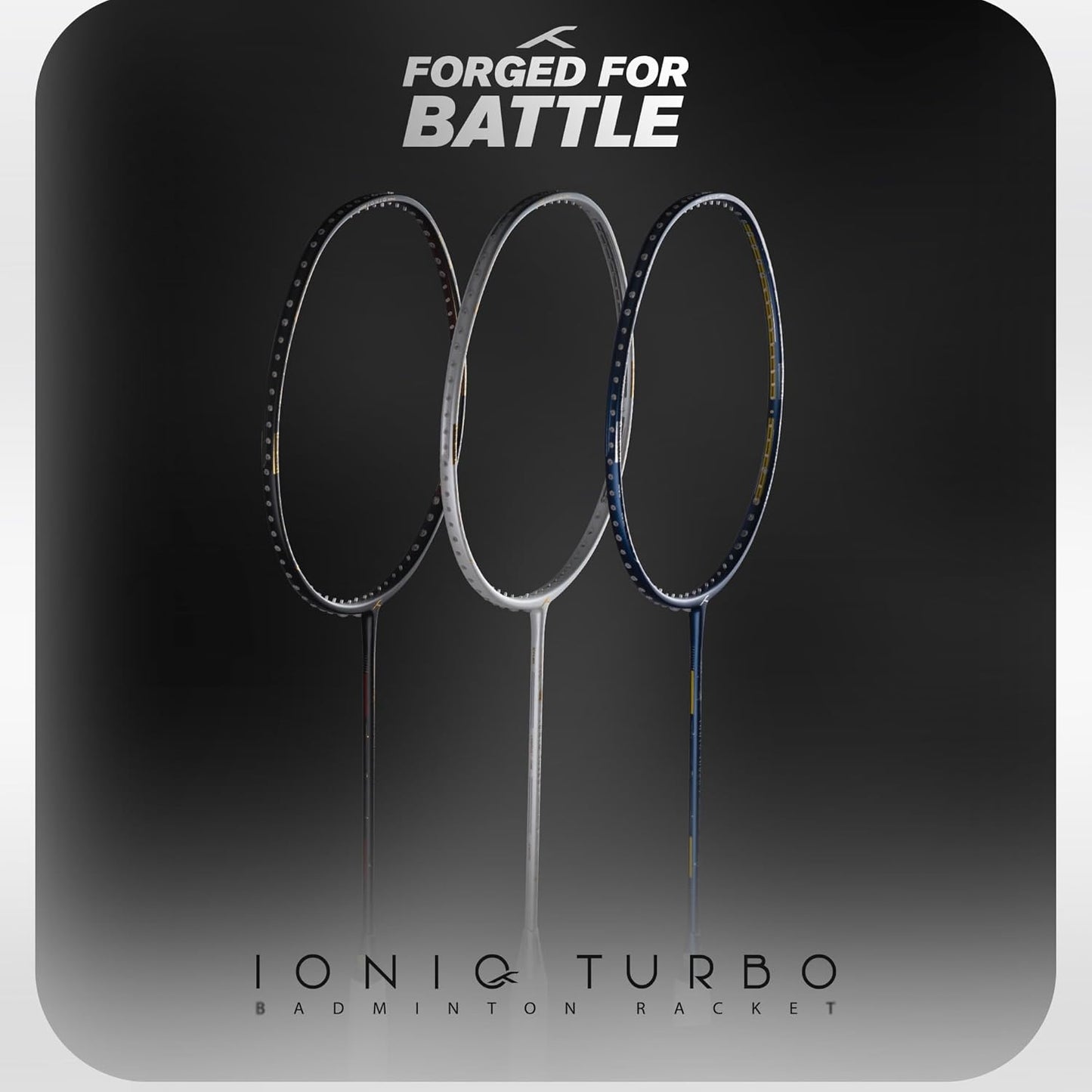 HUNDRED Ionic Turbo Badminton Racquet