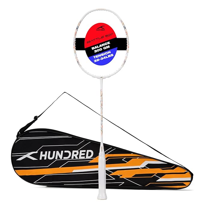 HUNDRED Battle 900 Badminton Racquet