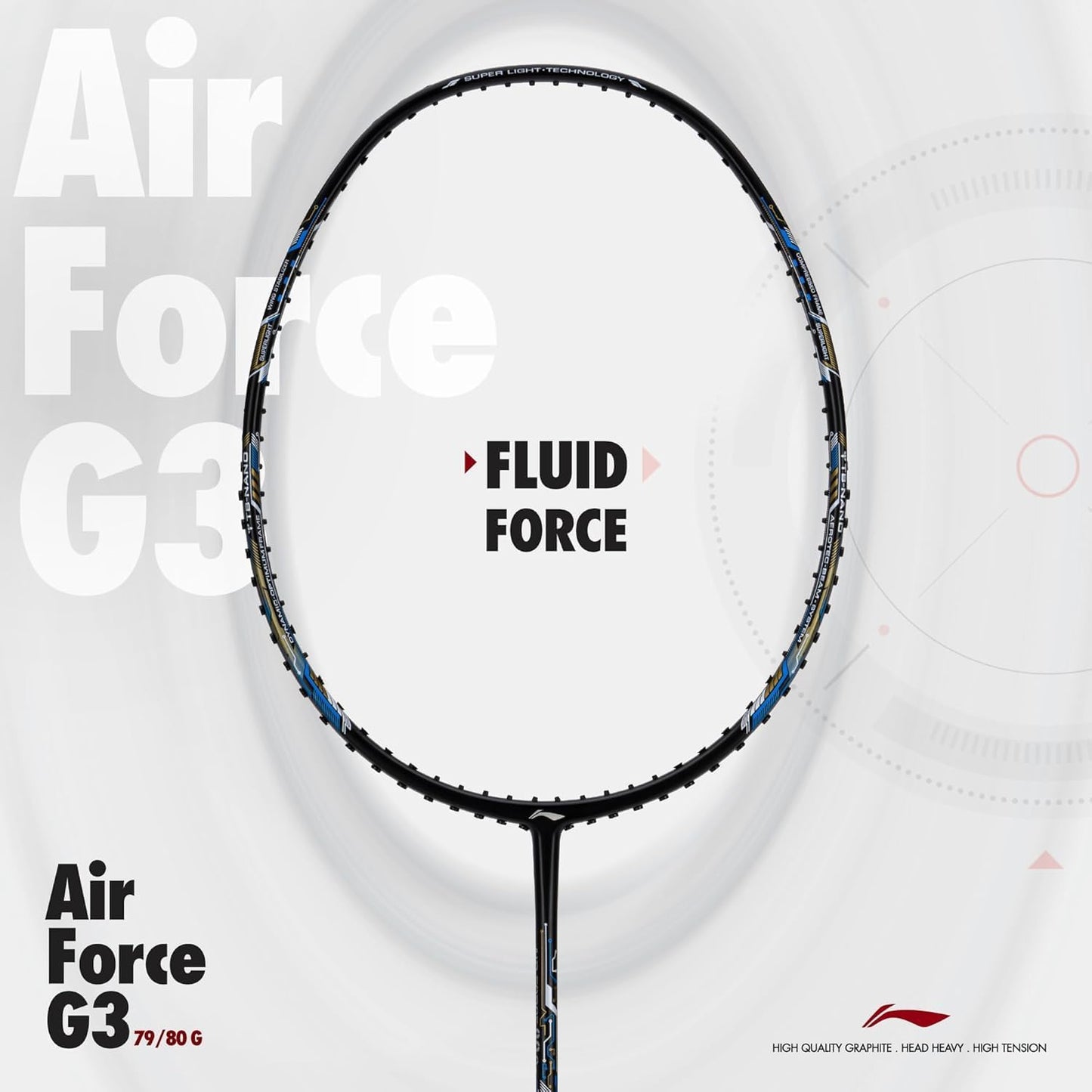 Li-Ning Air-Force 80 G3 Badminton Racket