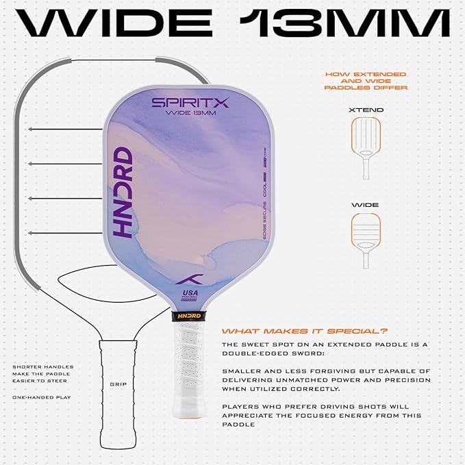 Hundred Spirit X Flow Pickleball Paddle