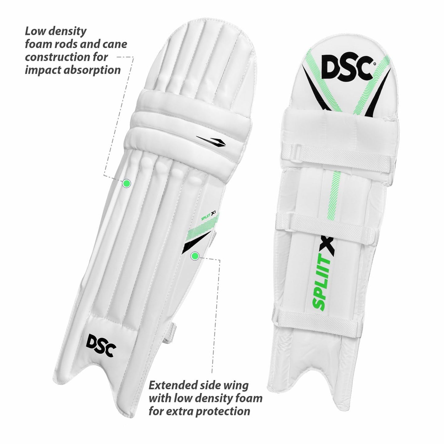 DSC Spliit with Helmet Junior Kashmir Willow Kit