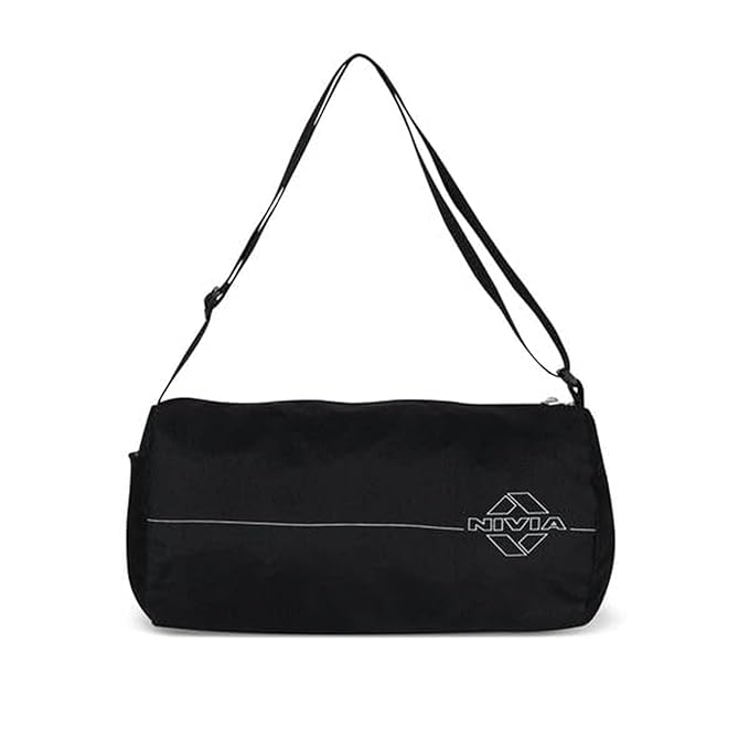 NIVIA Basic Sports Duffel Bag (11L)  Item Code: BG-6853BKGR Colour: Black/Grey