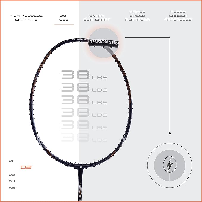 APACS Finapi 232 Badminton Racquet