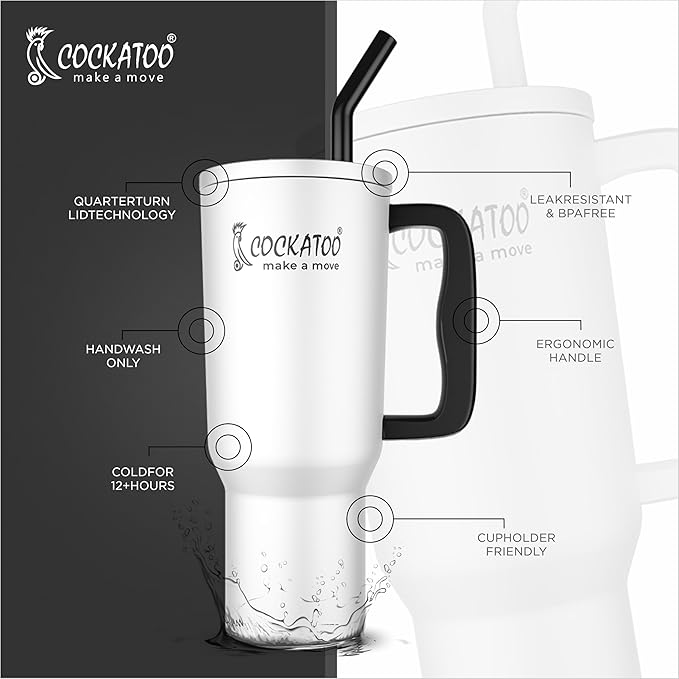 Cockatoo Stainless Steel Double Insulated Tumbler