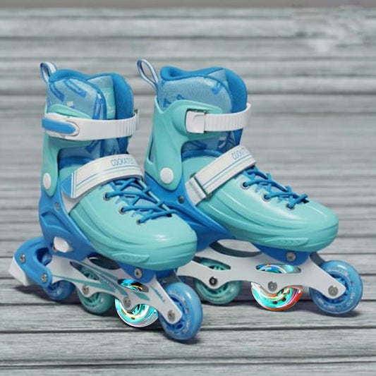 Cockatoo ShadowLine Adjustable Wheel Inline Skates ABEC-7