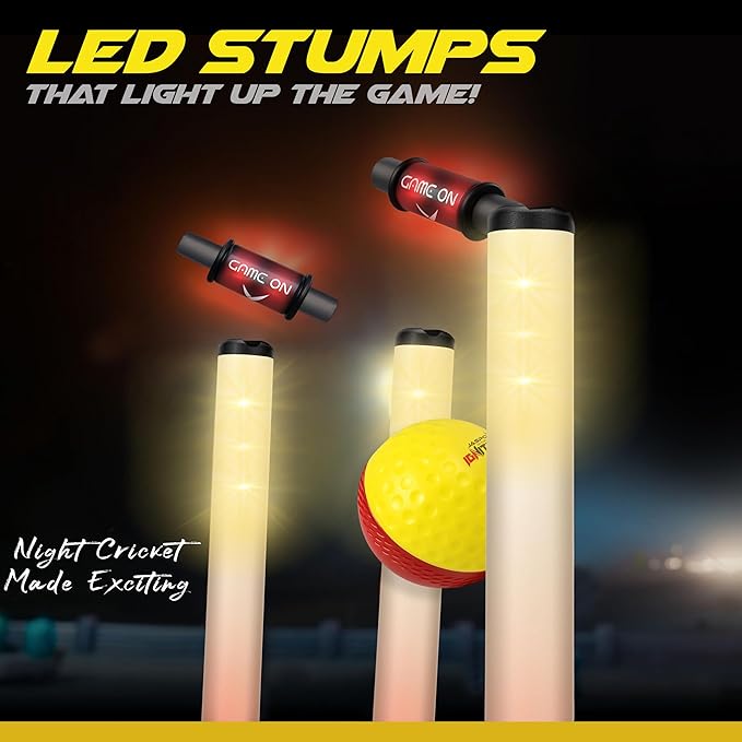 Jaspo LED Game-On 30 inches Wicket Set