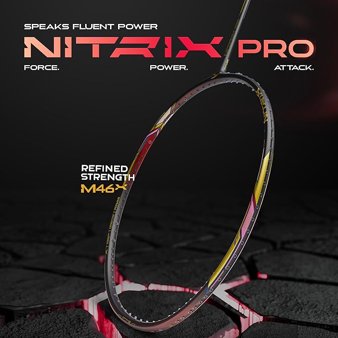 HUNDRED Nitrix Pro Badminton Racquet