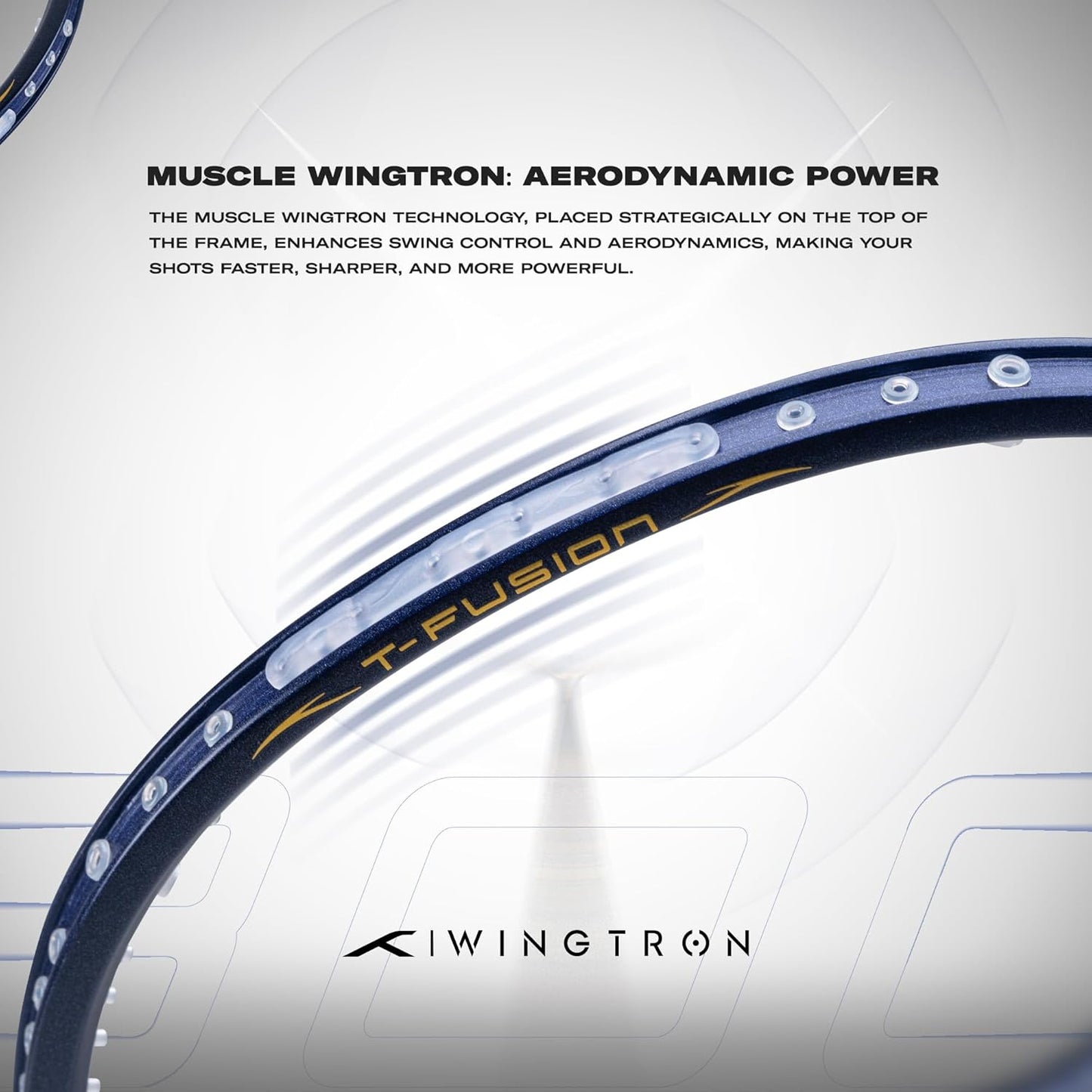 HUNDRED T-Fusion 300 Badminton Racquet