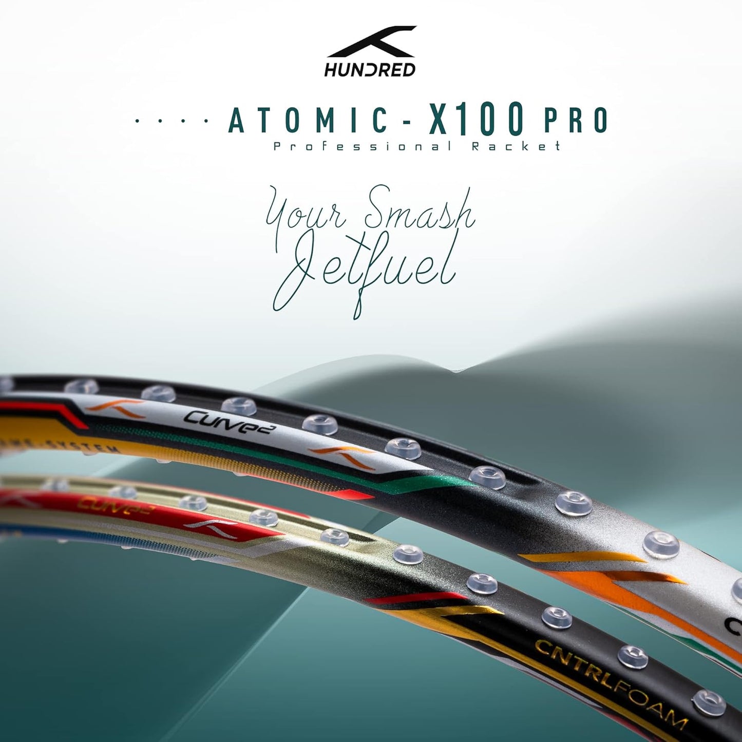 HUNDRED Atomic X 100 Pro Badminton Racquet