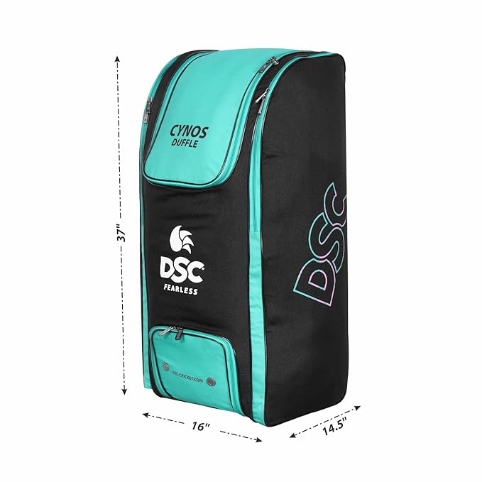 DSC Cynos Duffle Cricket Kit Bag with Wheels