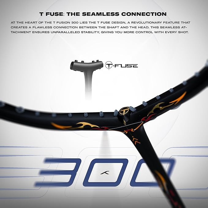 HUNDRED T-Fusion 300 Badminton Racquet