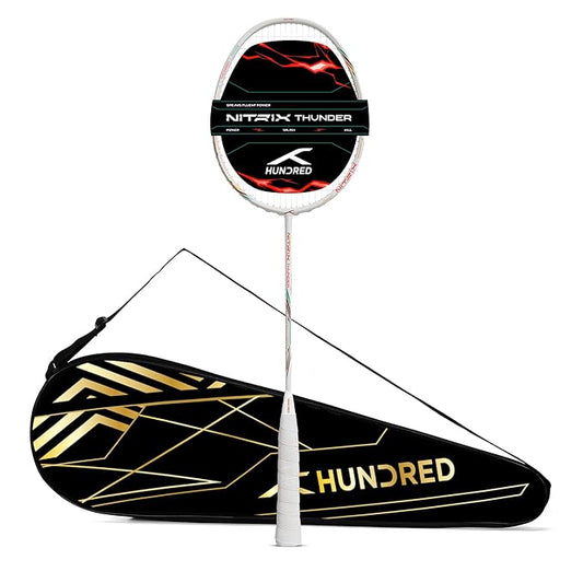 HUNDRED Nitrix Thunder Badminton Racquet