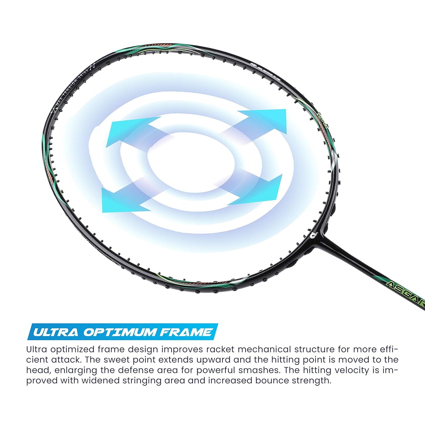 APACS Asgardia Lite Badminton Racquet