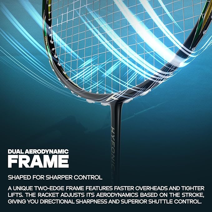 HUNDRED Hy-Fonic Lazer Badminton Racquet