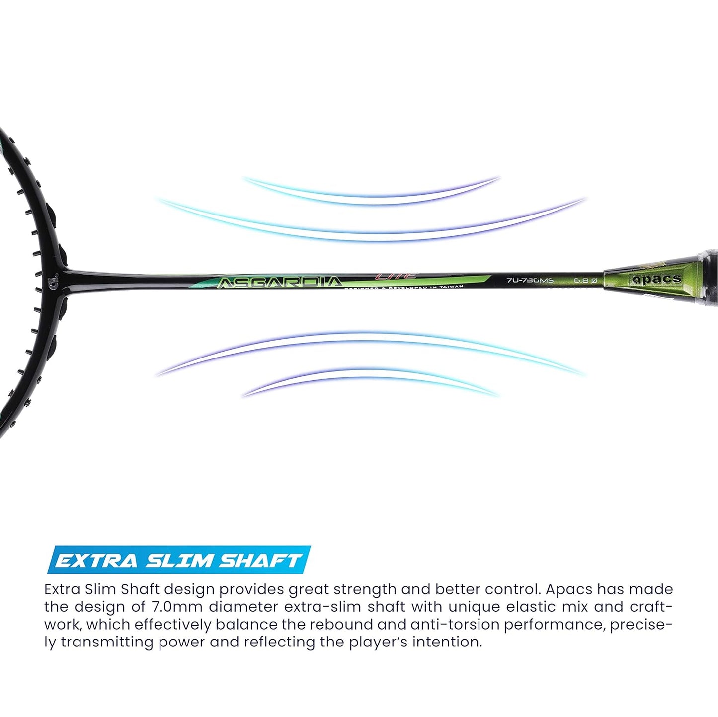 APACS Asgardia Lite Badminton Racquet