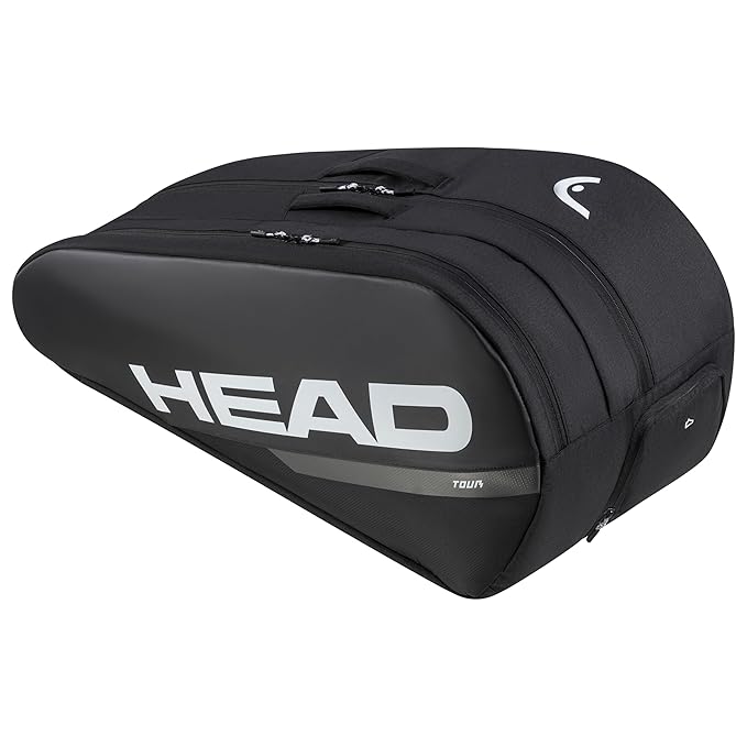 HEAD Tour Racquet Bag L (Black/White)