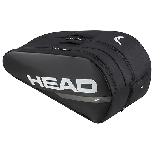 HEAD Tour Racquet Bag L (Black/White)