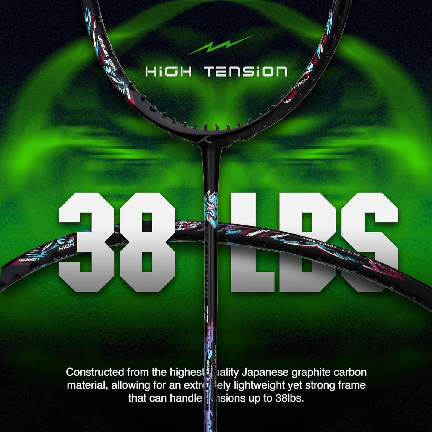 HUNDRED Predator 79 Badminton Racquet