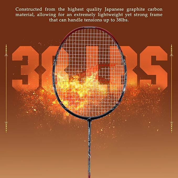 HUNDRED Predator 82 Extreme Badminton Racquet