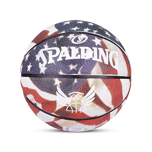 SPALDING FLIGHT STAR AND STRIPS BASKETBALL