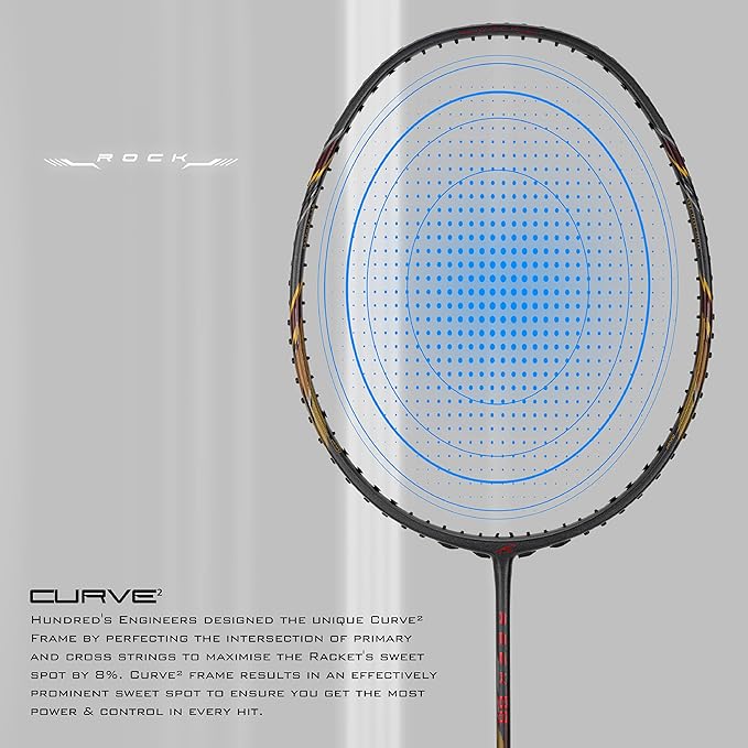 HUNDRED Rock 88 Badminton Racquet