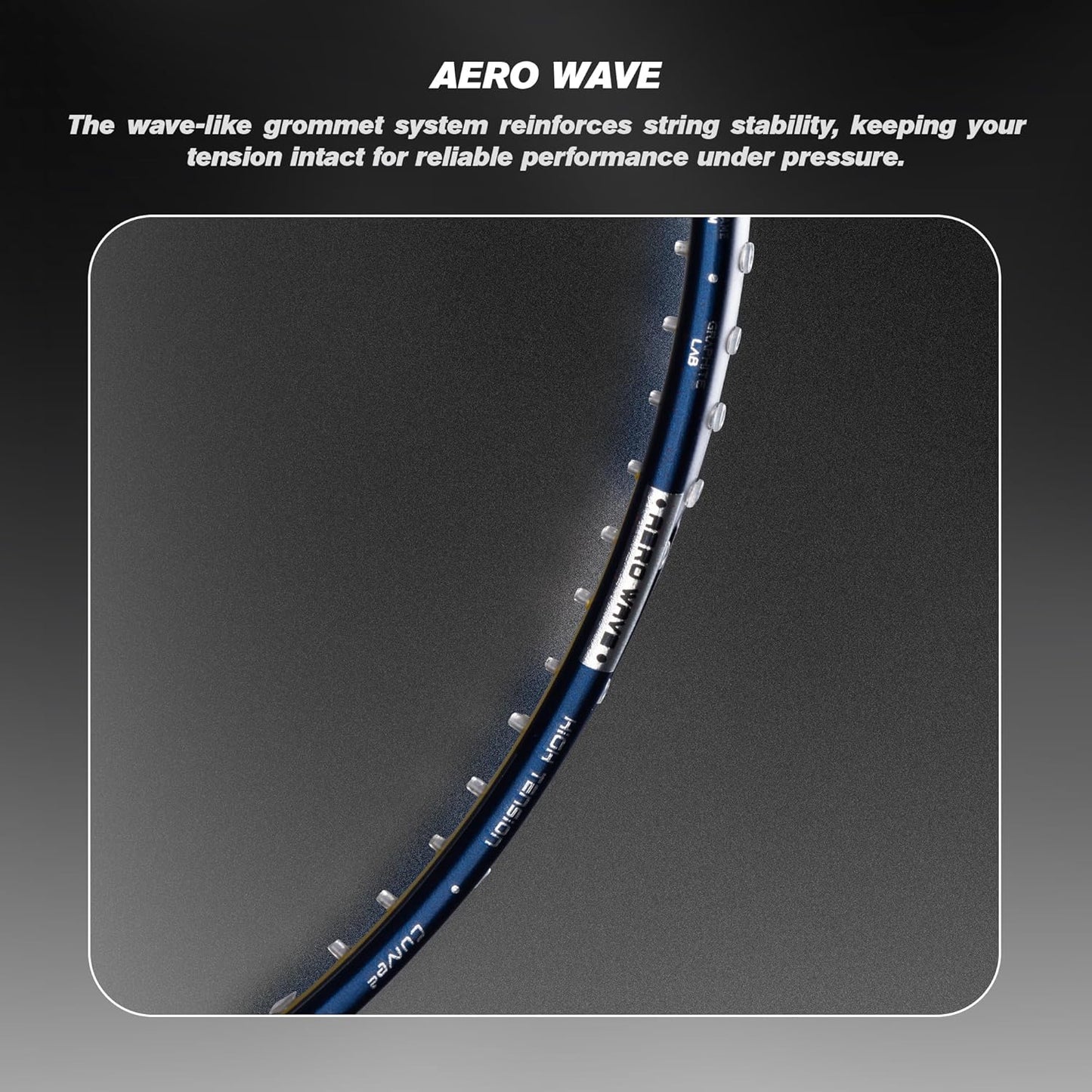 HUNDRED Ionic Turbo Badminton Racquet