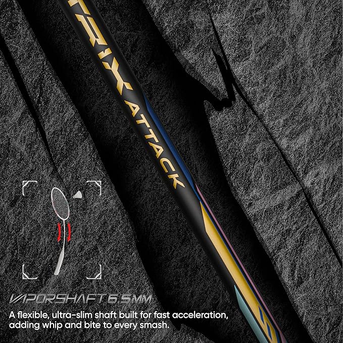 HUNDRED Nitrix Attack Badminton Racquet