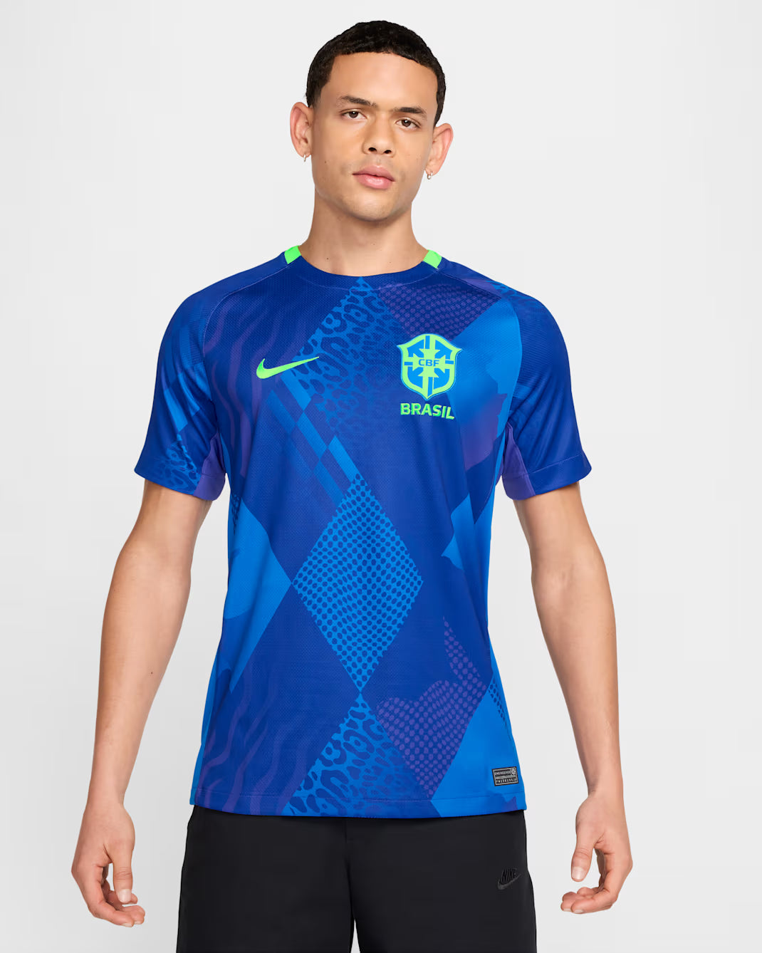 Brazil 2025 Stadium Away Men’s Nike Dri-FIT Soccer Replica Jersey