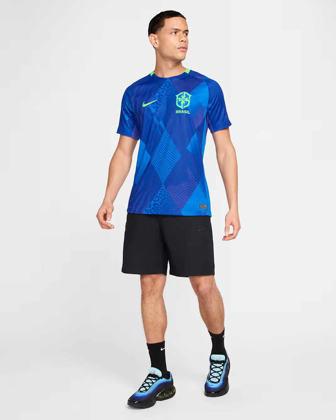 Brazil 2025 Stadium Away Men’s Nike Dri-FIT Soccer Replica Jersey