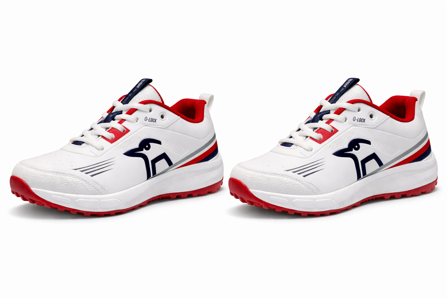 Kookaburra Pro 2.0 Rubber Cricket Shoe – Red/White