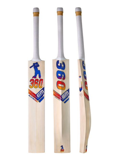 EM 360 Play Burst English Willow Cricket Bat Size SH