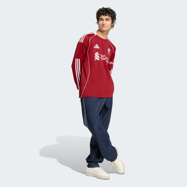 Liverpool FC 25/26 Long Sleeve Home Jersey