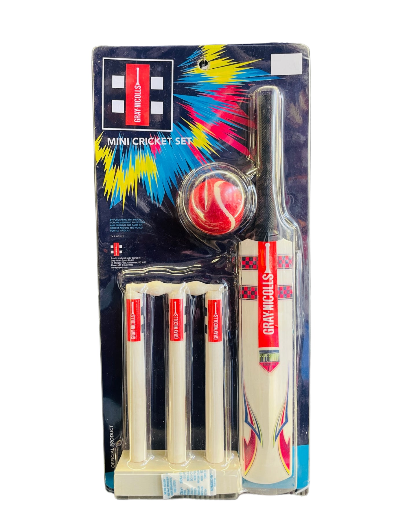 GRAY-NICOLLS N MINI BAT STUMP & BALL SET