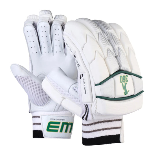 EM 360 Bull Ring Batting Gloves (Youth RH)