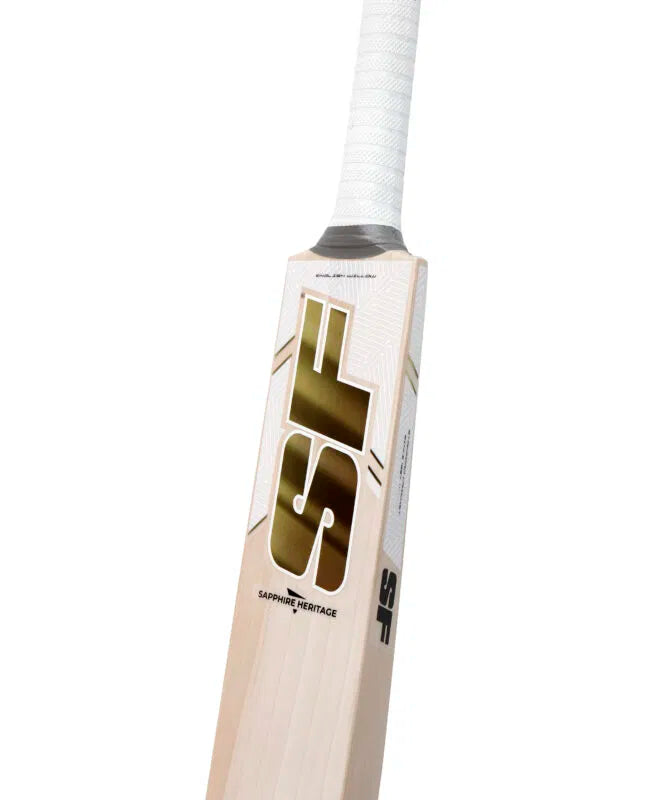 SF Sapphire Heritage English Willow Cricket Bat (Size 5)